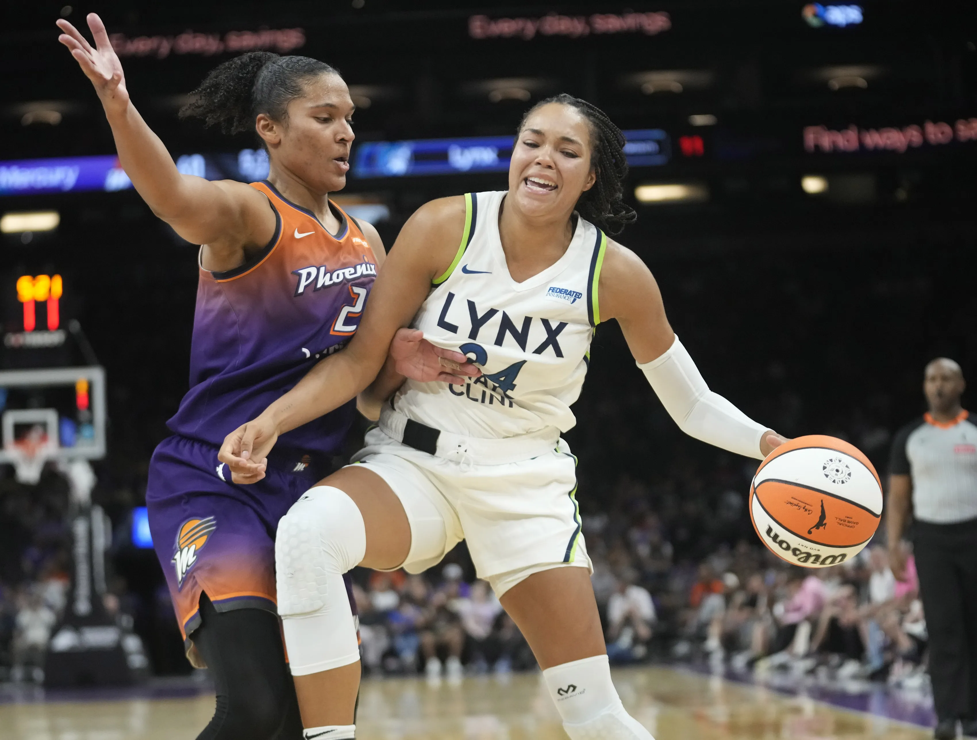 Alyssa Thomas and Napheesa Collier