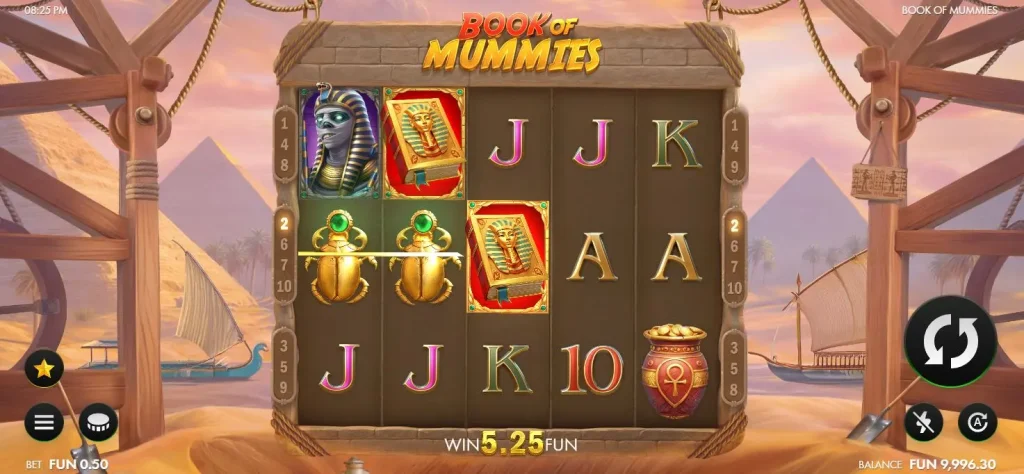 Book of Mummies Main Features