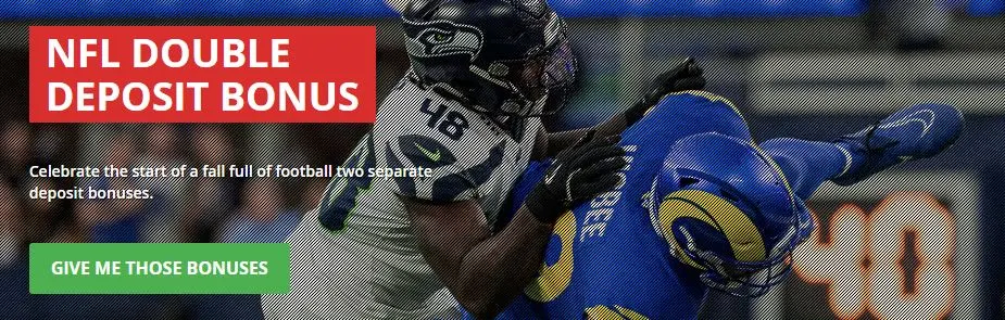 Everygame Sportsbook NFL Double Deposit Bonus