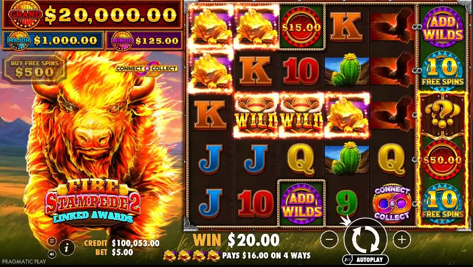 Fire Stampede 2 gameplay