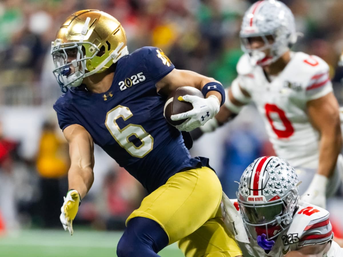 Jordan Faison and the Irish are hungry to get back into the College Football Playoff - NC State Notre Dame Picks