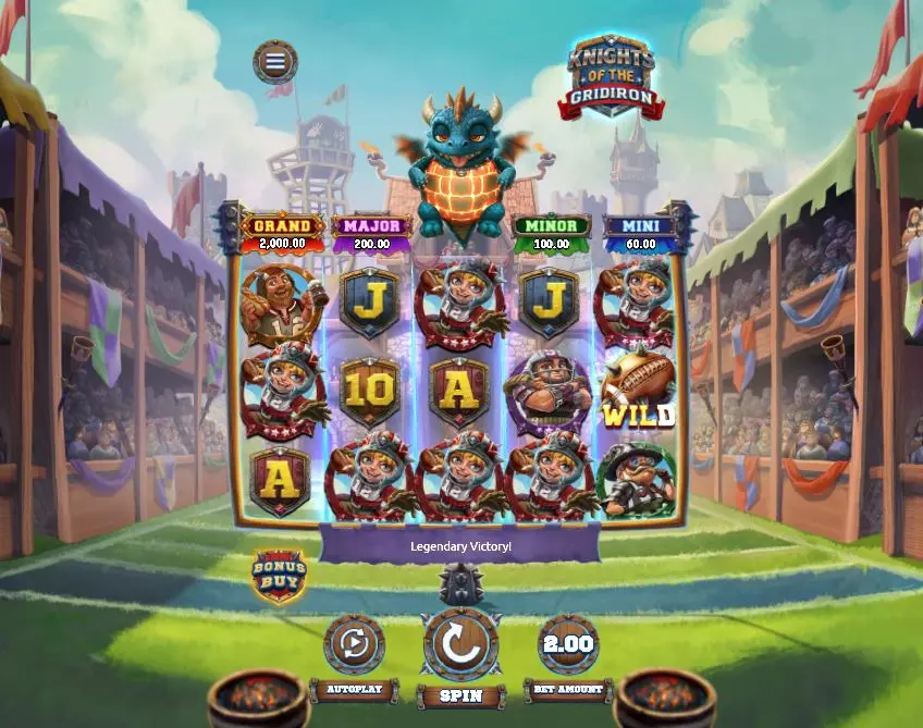 Knights of the Gridiron Main Features