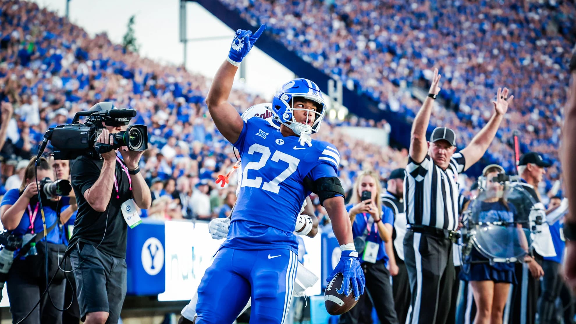 LJ Martin and BYU are huge underdogs against the Red Raiders in Lubbock - BYU Texas Tech Picks