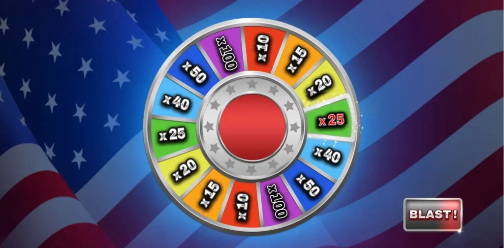 Liberty Wins Bonus Wheel