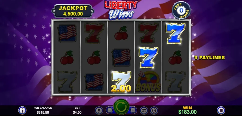 Liberty Wins Free Games