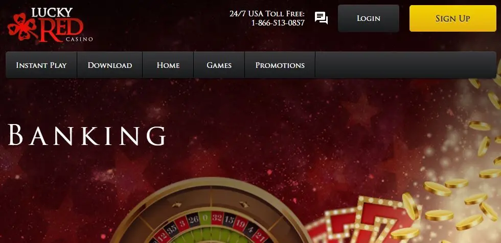 Lucky Red Casino Banking
