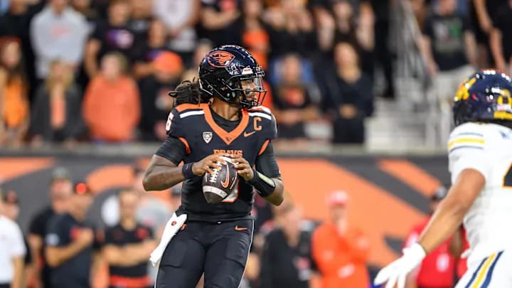 Maalik Murphy leads the Beavers in their first road game this year - Oregon State Texas Tech Picks