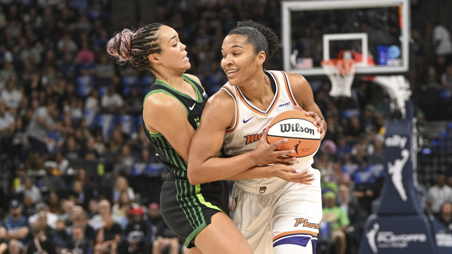 Napheesa Collier and Alyssa Thomas