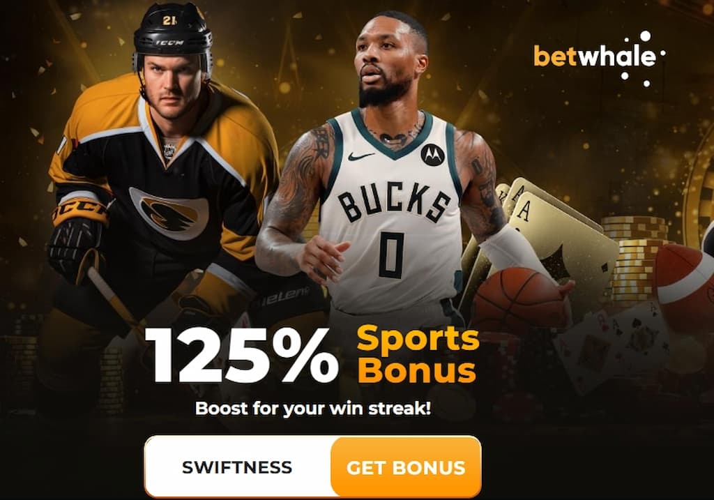 BetWhale welcome bonus page