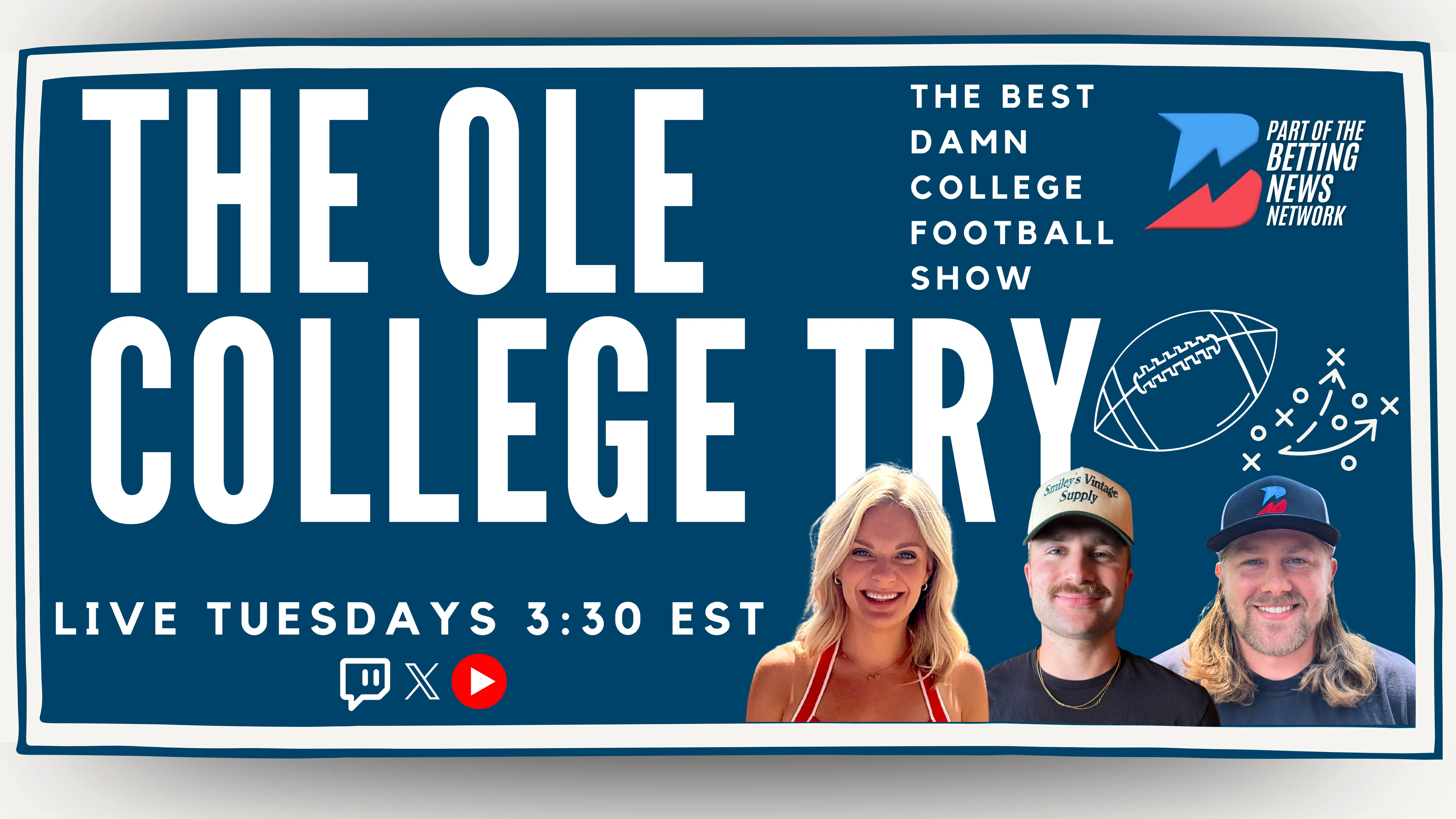 The Ole College Try banner