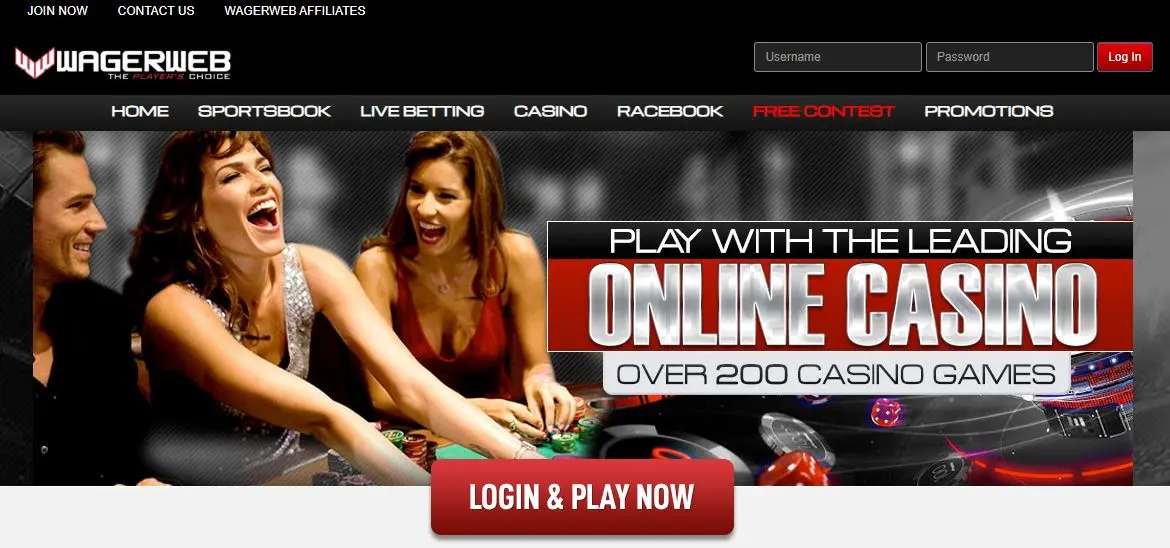 Wagerweb Casino featured image