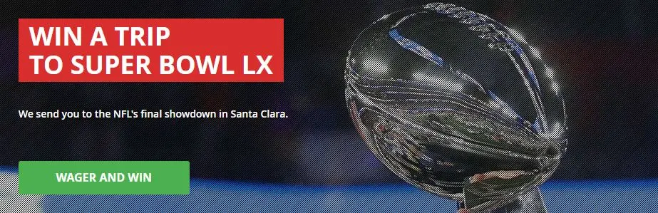 Everygame Sportsbook Win A Trip to Super Bowl LX
