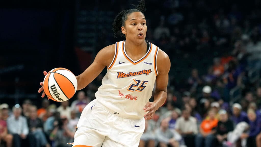 Phoenix Mercury star Alyssa Thomas - New York Liberty vs. Phoenix Mercury Game 1 Prediction & Best Bets (9/14/2025)