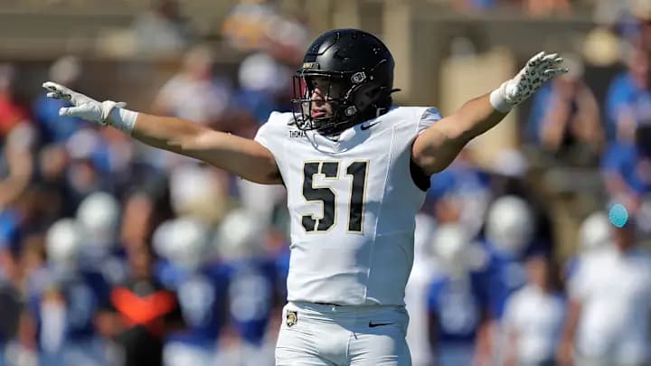 Andon Thomas leads Army with 29 tackles so far this season, and has 93 last year - Army East Carolina Picks