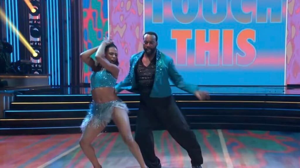 Dancing with the Stars Season 34 duo Baron Davis & Britt Stewart perform during Week 1 - Dancing with the Stars Season 34 Odds & Week 2 Preview