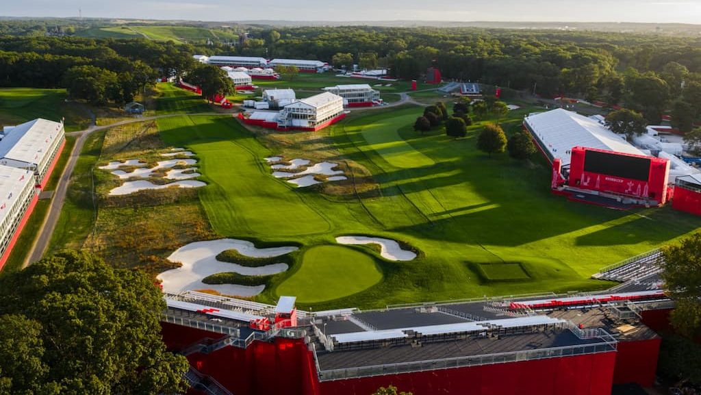 A view of Bethpage Black, the venue for the 2025 Ryder Cup