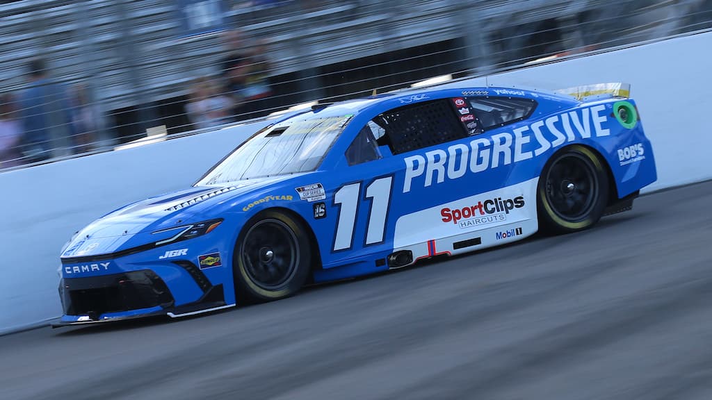 Enjoy Illinois 300 polesitter Denny Hamlin and his No. 11 car - 2025 NASCAR Cup Series Enjoy Illinois 300 Predictions & Picks