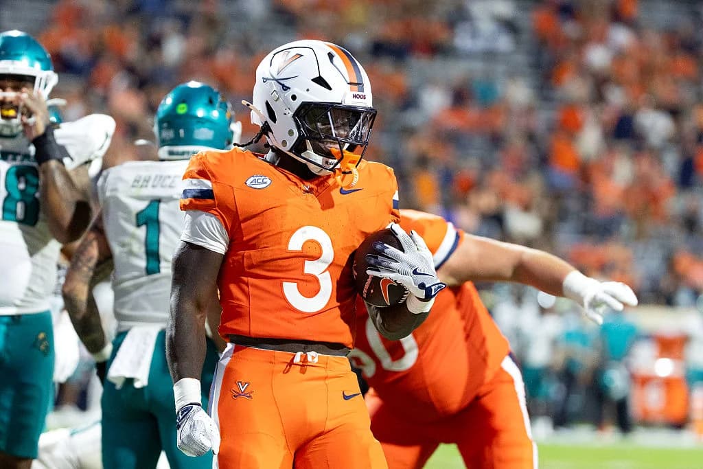 J'Mari Taylor already has six rushing touchdowns on the season - Florida State Virginia Picks