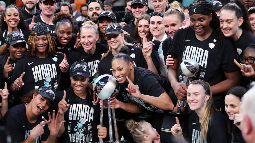 The New York Liberty celebrate their 2024 WNBA championship - Can they repeat in 2025?