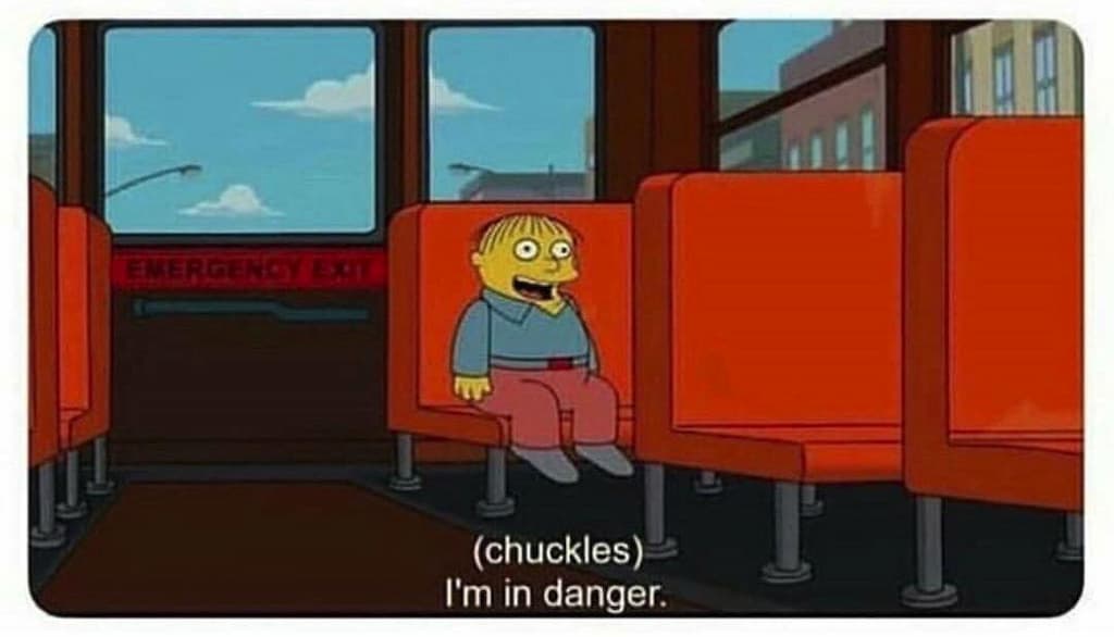 Ralph Wiggum "I'm in danger" meme - Are the Fever in danger in Game 4 vs. A'ja Wilson and the Las Vegas Aces?