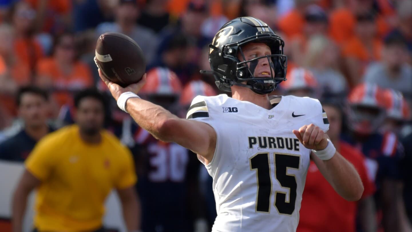 Ryan Browne has moved into the starting role for Purdue this season - USC Purdue Picks