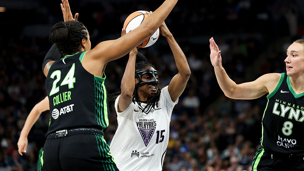 Tiffany Hayes and Napheesa Collier