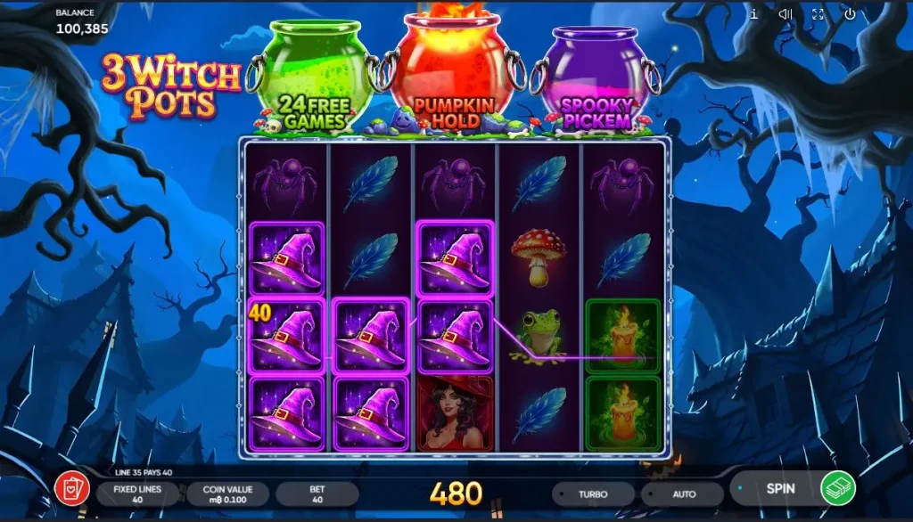 3 Witch Pots Pick Me