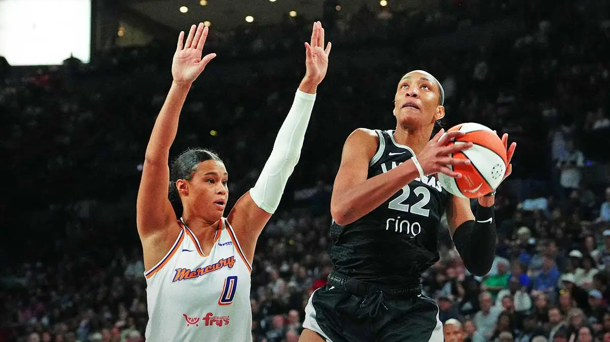 A'ja Wilson and Satou Sabally