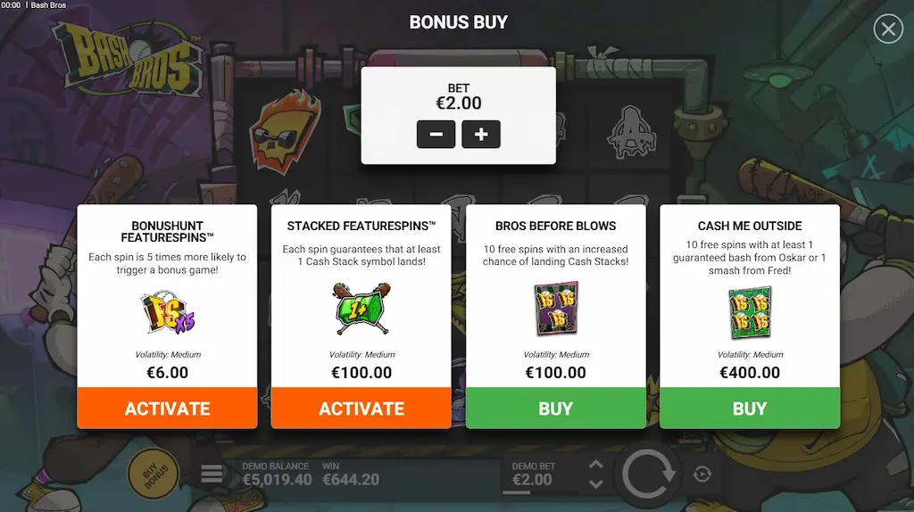 Bash Bros Feature Buy