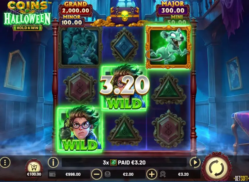 Coins of Halloween main features