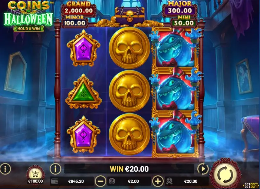 Coins of Halloween special features