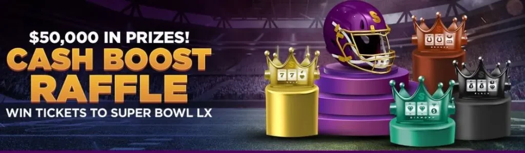 Duckyluck Casino $50,000 Cash Boost Raffle