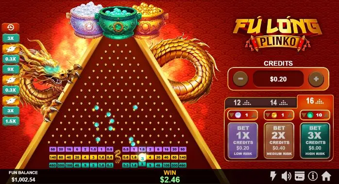 Fú Long Plinko Bonus Drops