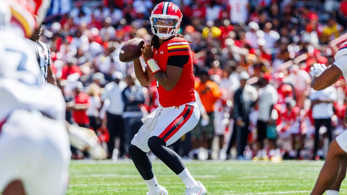 Malik Washington has over 1,700 passing yards with 14 total touchdowns and just three interceptions this year - Indiana Maryland Picks