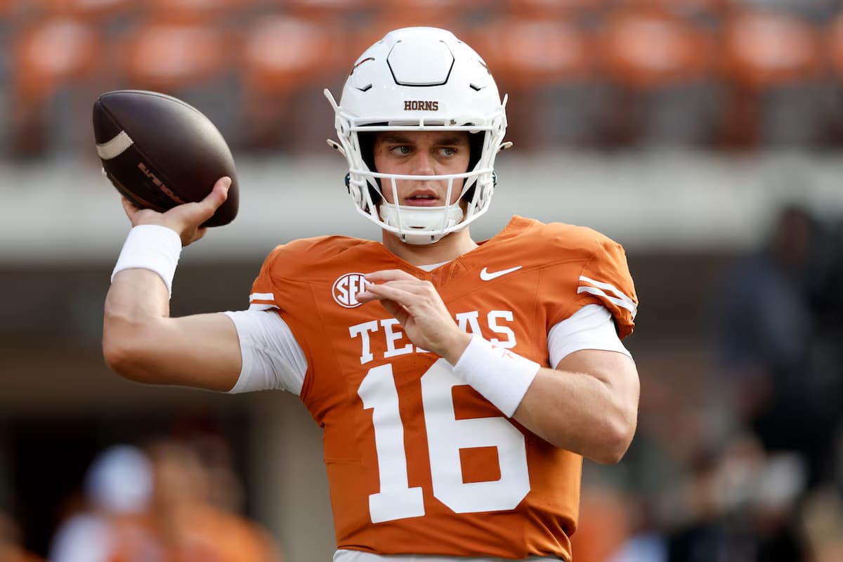 Arch Manning and the Longhorns take on the undefeated Aggies in Austin - Texas A&M Texas Picks