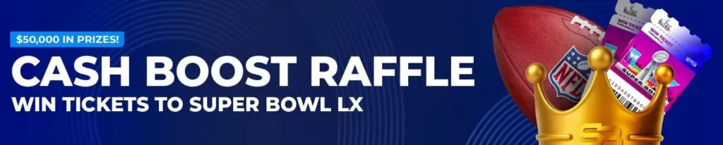 Sportsbetting.ag Cash Boost Raffle