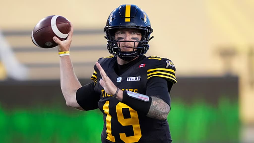 Hamilton Tiger-Cats quarterback Bo Levi Mitchell - Ottawa Redblacks vs. Hamilton Tiger-Cats CFL Week 21 Prediction & Picks (10/24/2025)