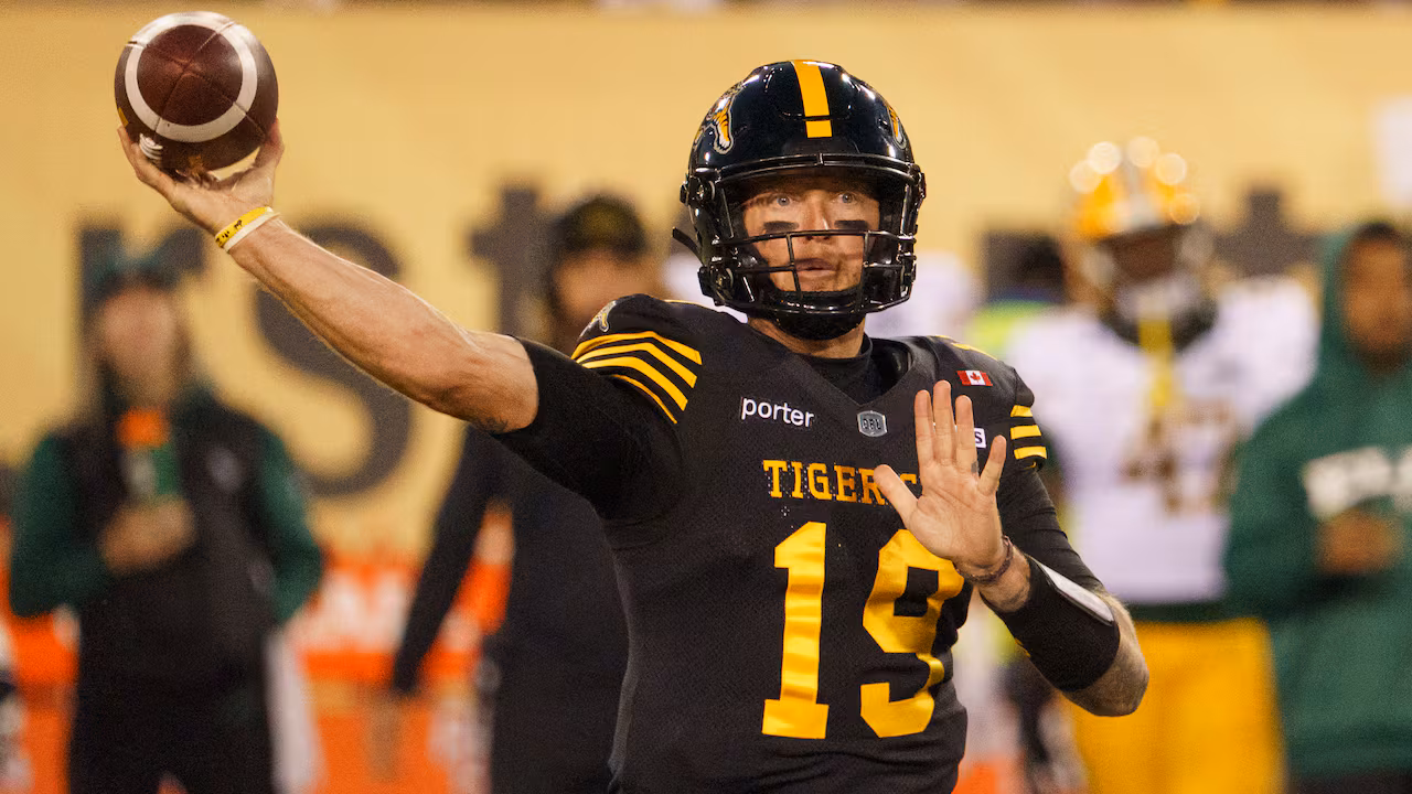Hamilton Tiger-Cats quarterback Bo Levi Mitchell - Calgary Stampeders vs. Hamilton Tiger-Cats CFL Week 19 Prediction & Picks (10/11)