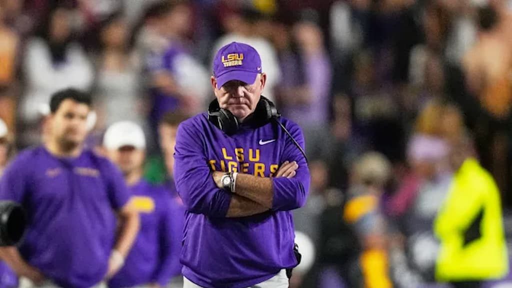 Former LSU head football coach Brian Kelly