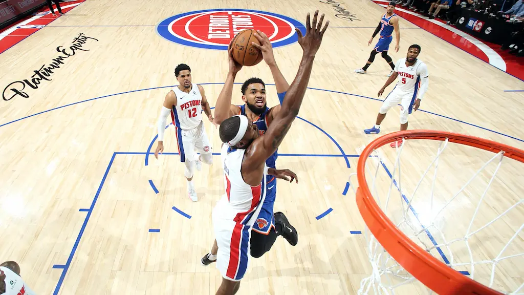 New York Knicks vs Detroit Pistons