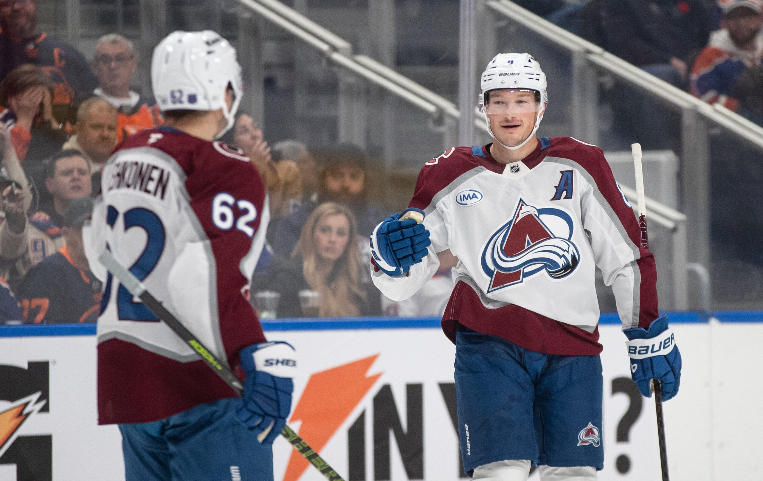 Cale Makar and Artturi Lehkonen