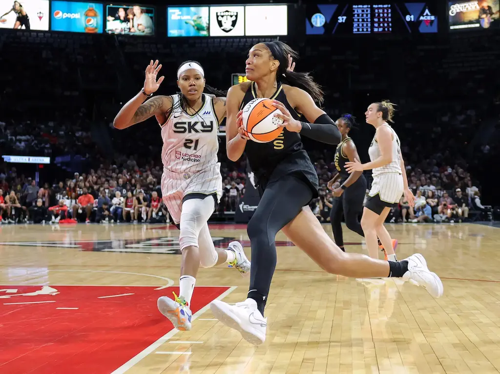 WNBA A'ja Wilson Las Vegas Aces