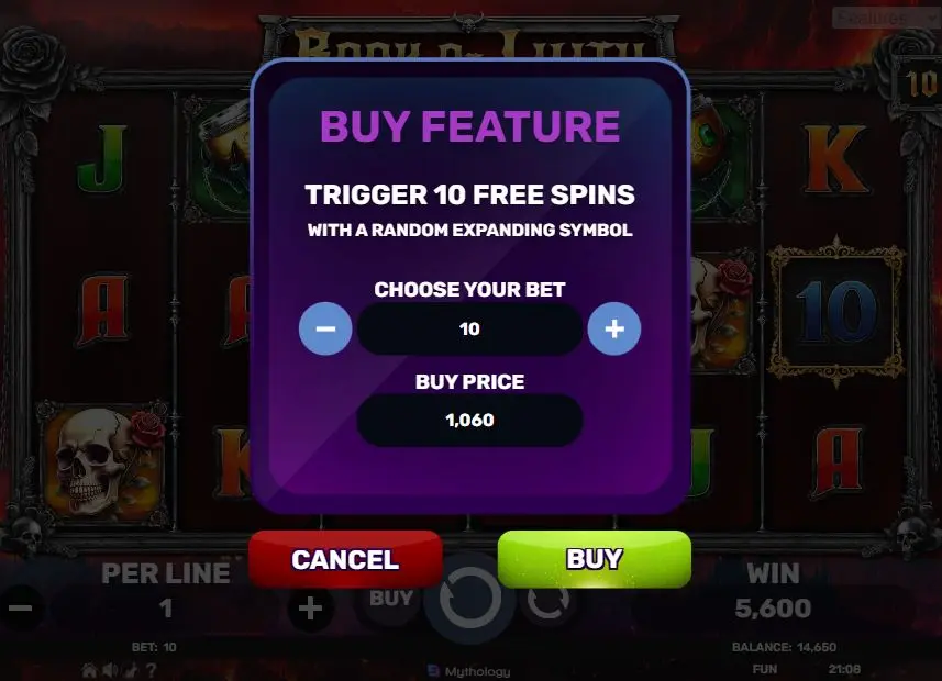 Book of Lilith Buy Free Spins