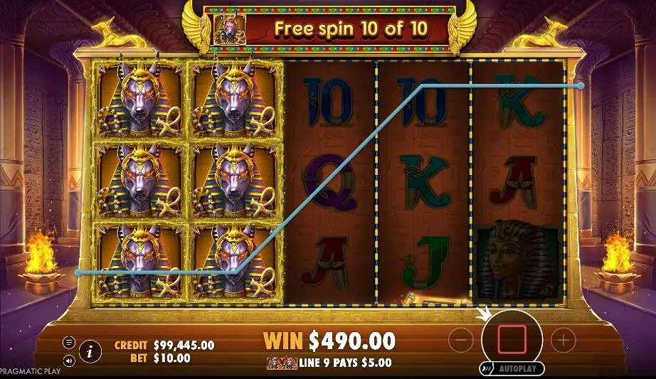 Book of the Fallen Super Spin Ante