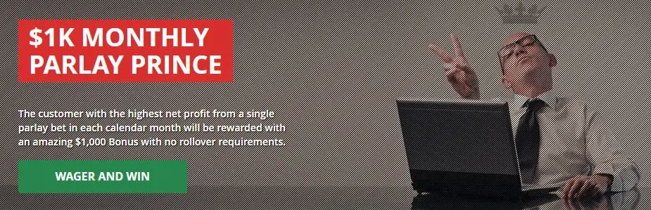 EveryGame Sportsbook 1K Monthly Parlay Prince