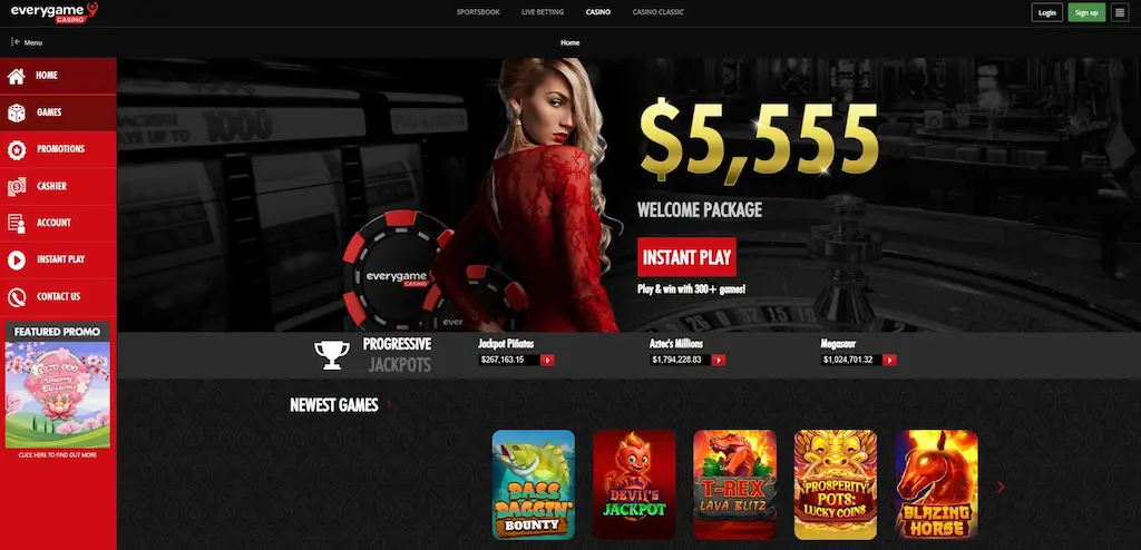 Everygame Casino Bonus Apr 2026