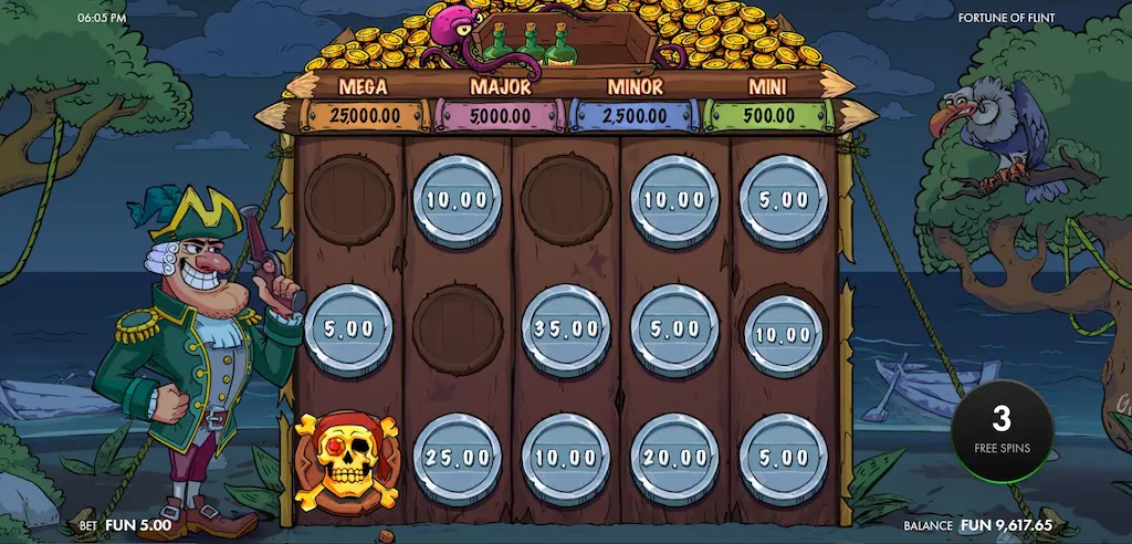 Fortune of Flint Skull Symbol