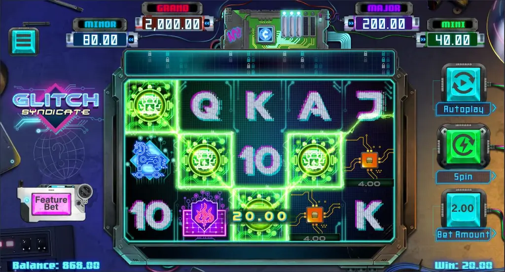 Glitch Syndicate Main Features