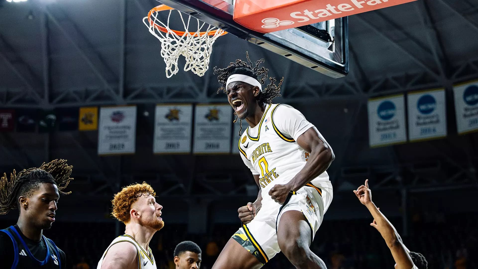 Karon Boyd puts in some solid minutes for the Shockers every game - NCAA Basketball Picks