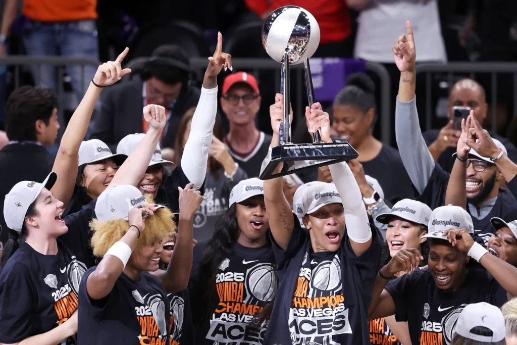 Las Vegas Aces 2025 WNBA Finals Champions